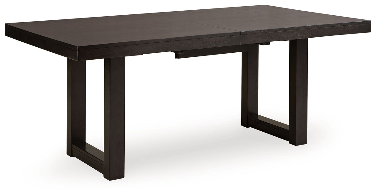 Neymorton - 7 Pc. - Rectangular Extension Table, 6 Side Chairs