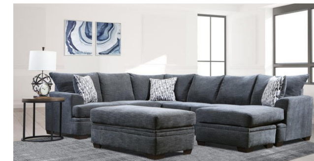 Gray sectional rooms on sale to go