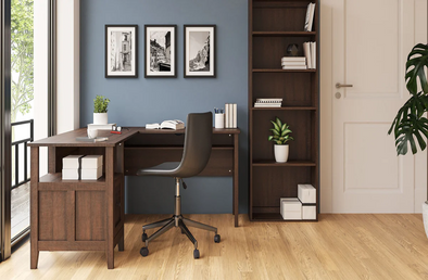 Learn how to create an organized home office with these tips and essential furniture solutions. 