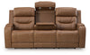 Knightington - Power Reclining Sofa With Audio Seating