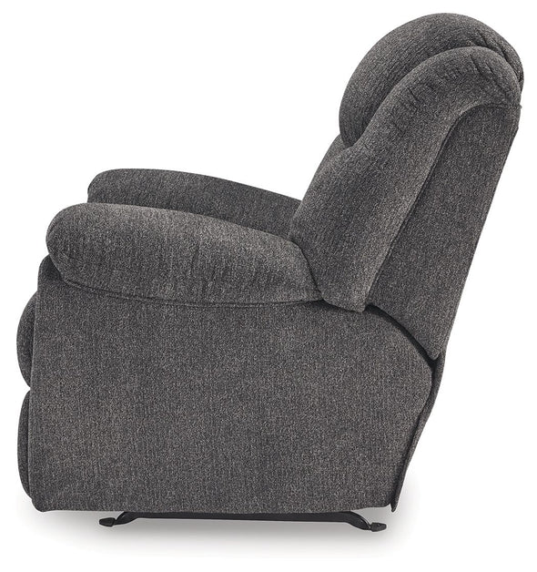 Foreside - Charcoal - Rocker Recliner