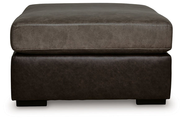 Castille Way - Oversized Accent Ottoman - Fossil