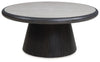Bracken - Round Cocktail Table - French Black