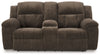 Frohn - Dbl Reclining Loveseat With Console