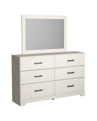 Stelsie - Dresser, Mirror - White