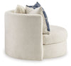 Padova - Ivory - Swivel Accent Chair