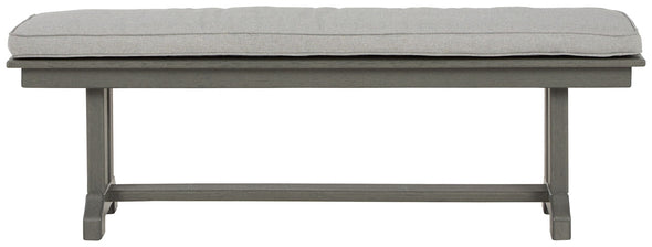 Visola - Bench with Cushion - Gray
