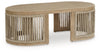 Serena Shores - Rectangular Cocktail Table - Beige
