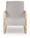 Wychworth - Accent Chair - Gray / Natural