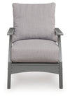Cove Beach - Lounge Chair With Cushion (Set of 2) - Gray