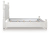 Rowlenstown - Poster Bed - Antique White