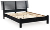 Danziar - Slat Panel Bed With Low Footboard
