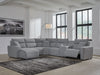 ModMax II - Salt And Pepper - Reclining Sectional
