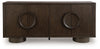 Veeda - Accent Cabinet - Dark Brown