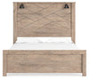 Senniberg - Panel Bed With Sconces