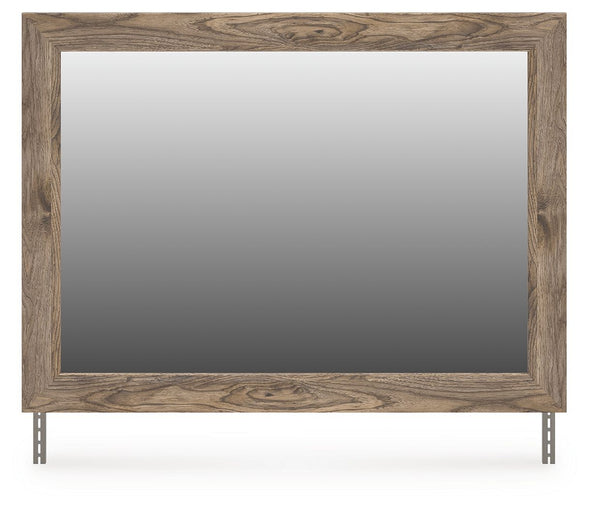 Rusticott - Bedroom Mirror - Brown