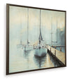 Worthney - Wall Art - Blue / White / Brown