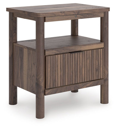 Pamytta - One Drawer Night Stand - Brown