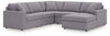 Modmax - Granite - Sectional