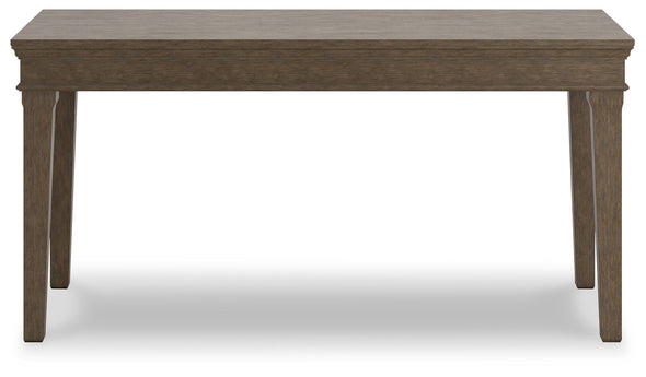 Janismore - Weathered Gray - Home Office Desk