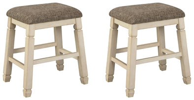 Bolanburg - Upholstered Stool (Set of 2) - Beige