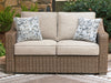 Laguna Heights - Loveseat With Cushion - Beige