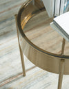 Jettaya - Brushed Brass - Occasional Table Set (Set of 3)