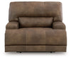 Beckley Place - Power Recliner With Adjustable Headrest - Earth