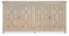 Caitrich - Distressed Blue - Accent Cabinet