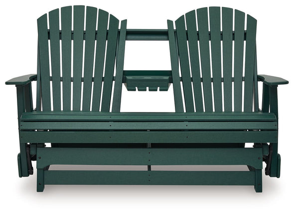 Shell Beach - Loveseat Glider - Green