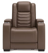 High Impact - Tobacco - Power Recliner / Adj Headrest