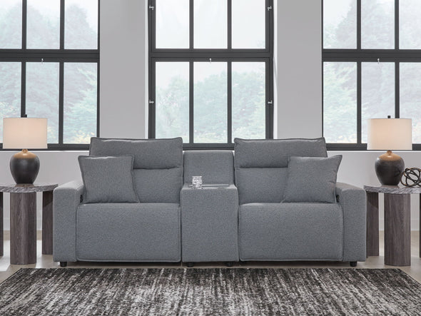 ModMax II - Salt And Pepper - Reclining Sectional