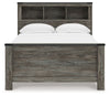Frandern - Bookcase Panel Bed