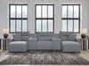 ModMax II - Salt And Pepper - Reclining Sectional