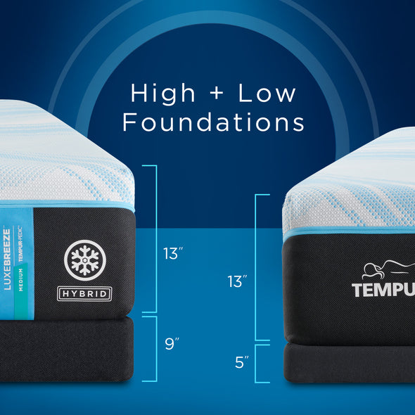 Tempur-Pedic® LuxeBreeze® Medium Hybrid