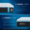 Tempur-Pedic® LuxeBreeze® Medium Hybrid