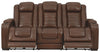 Backtrack - Chocolate - Pwr Rec Sofa With Adj Headrest