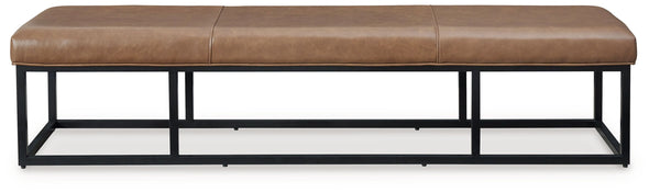 Joston - Caramel - Accent Bench