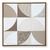 Harelman - Wall Art - Tan / Taupe / White