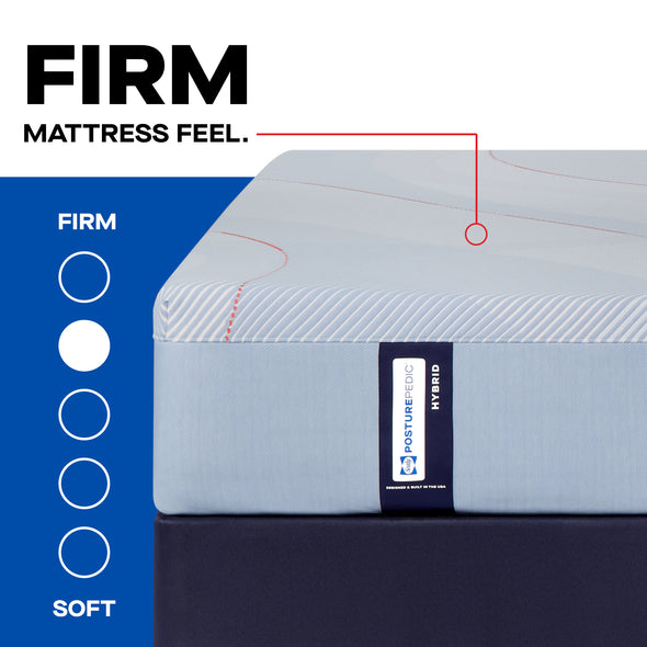 Sealy Posturepedic® Dudley Hybrid Firm Mattress – Mega Furniture TX