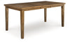 Urbinforte - Counter Height Dining Extension Table - Light Brown