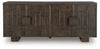 Cato - Accent Cabinet - Dark Brown