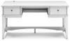 Kanwyn - Whitewash - Home Office Storage Leg Desk