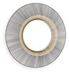 Dallmen - Accent Mirror - Black / Gold Finish