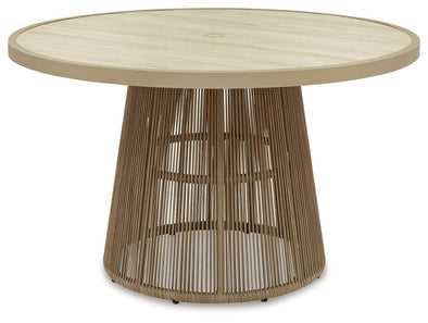 Orchard Beach - Outdoor Dining Table - Beige