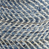 Chevron - Pouf - Blue