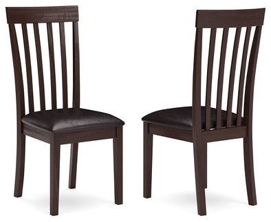 Hammis - Dining UPH Side Chair (Set of 2) - Dark Brown