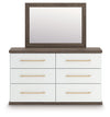 Kendanport - Six Drawer Dresser