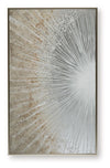 Waldard - Wall Art - Gray / Taupe / White
