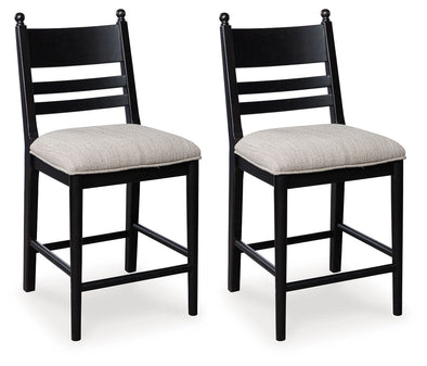 Greddinton - Upholstered Barstool (Set of 2)